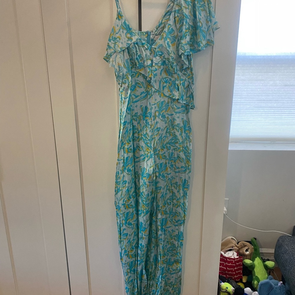 Silk jumpsuit